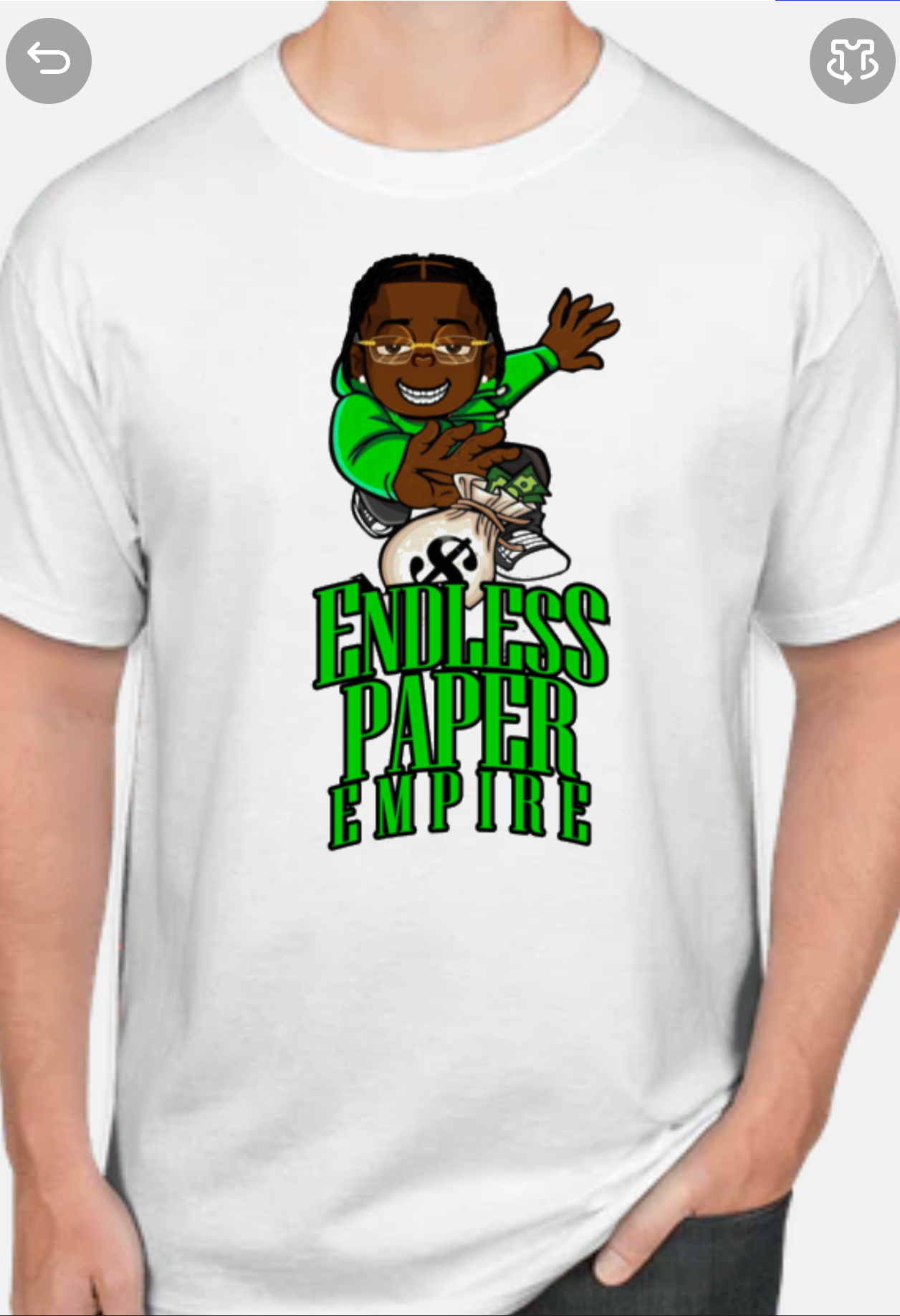 Endless Paper Graphic Tee